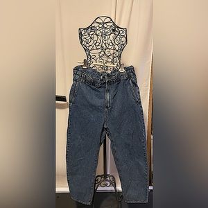 High rise plus size Zara jeans